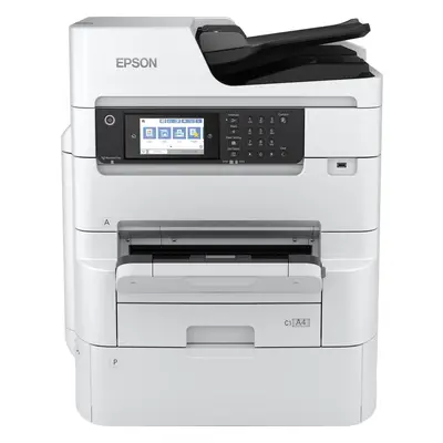 Imprimanta multifunctionala, Epson, WorkForce Pro WF-C879RDWF, Alb