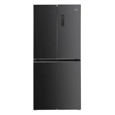 Side by side Beko GNO4031GS, 401l, Clasa E, NeoFrost Dual Cooling, Compresor Prosmart Inverter, 