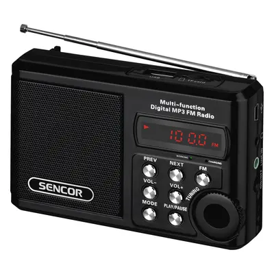 Radio Sencor SRD 215, negru