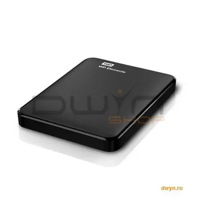 HDD WD EXTERN 2.5' USB 3.0 1TB ELEMENTS PORTABLE SE Black