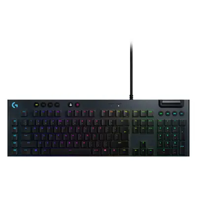 Tastatura mecanica gaming Logitech G815, Ultraslim, Lightsync RGB, Switch Liniar