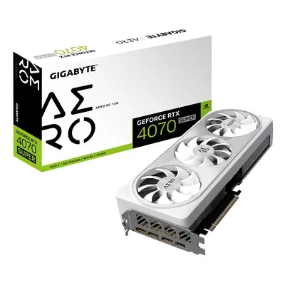 Placa video GIGABYTE GeForce RTX SUPER AERO OC 12GB GDDR6X 192-bit DLSS 3.0