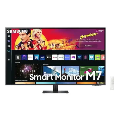 Monitor smart Samsung M7 S43BM700UP, 43" 4K UHD, 60Hz 4ms, HDMI, USB-C, HDCP, WiFi, Tizen OS