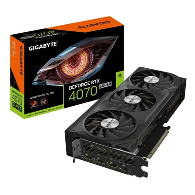 Placa Video, Gigabyte RTX Super, 12GB WindForce3 OC, negru