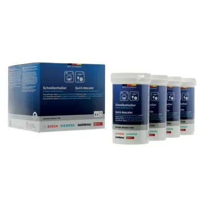 Set economic BOSCH 00312331, 4x 250g de praf curatitor pentru masinile de spalat rufe si usatoar