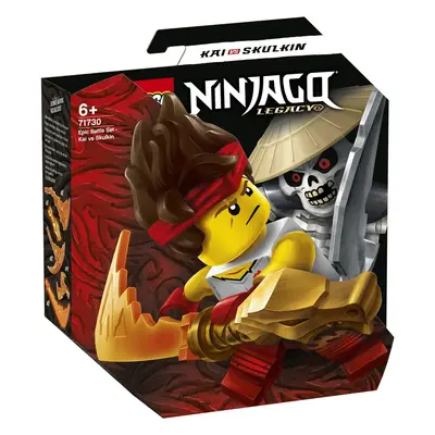 LEGO NINJAGO - Set de lupta epica - Kai contra Skulkin