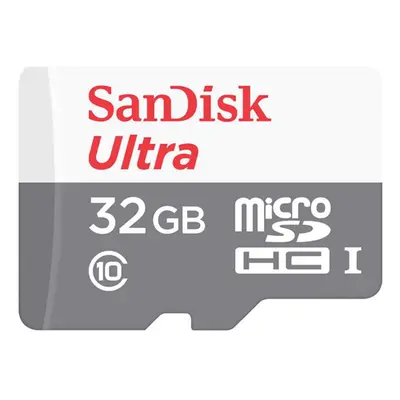 Card de memorie SanDisk Ultra microSDHC SDSQUNR-032G-GN3MN, 32GB, UHS-I, Clasa