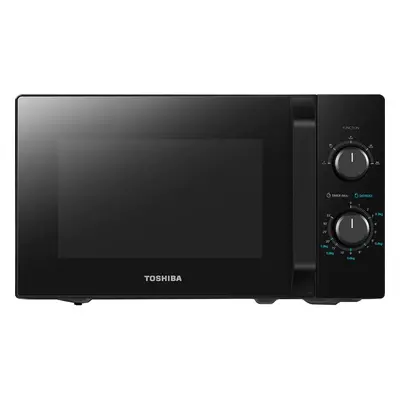 Cuptor cu microunde Toshiba MW2-MM20PBK, l, Control mecanic, 800W, Negru