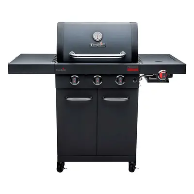 Gratar pe gaz Char-Broil Professional Power Edition 3, grile si plita din fonta, sear burner, TR