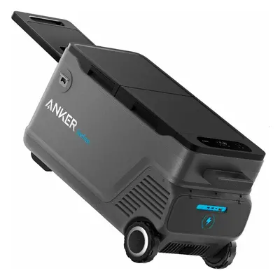 Frigider portabil Anker EverFrost Powered Cooler, 53L, Dual Zone, 299Wh, AC/DC, Incarcare solara