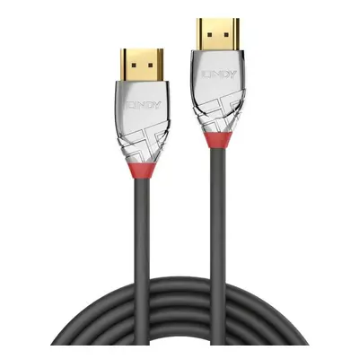 Cablu video LINDY Cromo, HDMI Male - HDMI Male, v2.0, 2m, Gri-Argintiu