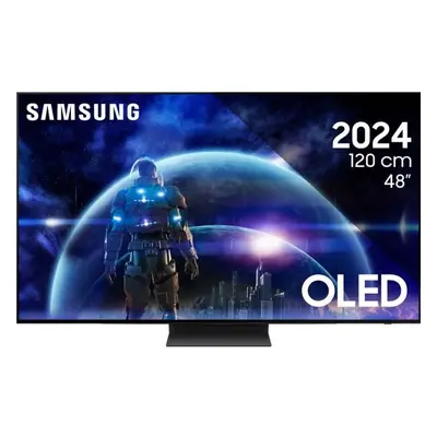 Televizor OLED Samsung cm, 48S90D, Ultra HD 4K, Smart TV, WiFi, CI+, Negru