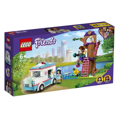 LEGO Friends - Ambulanta clinicii veterinare 41445, piese