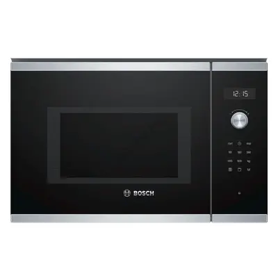 Cuptor cu microunde incorporabil BEL554MS0 Seria 6, Bosch, 25L, 900W, Grill, TouchControl, Inox