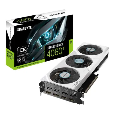 Placa video GIGABYTE GeForce RTX Ti EAGLE OC ICE 8GB GDDR6 128-bit DLSS 3.0