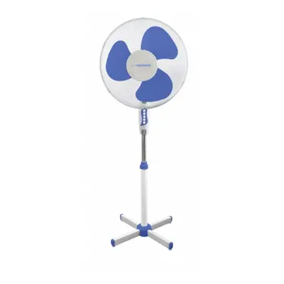 Ventilator cu picior Esperanza EHF001WW, 50W, Alb/Albastru