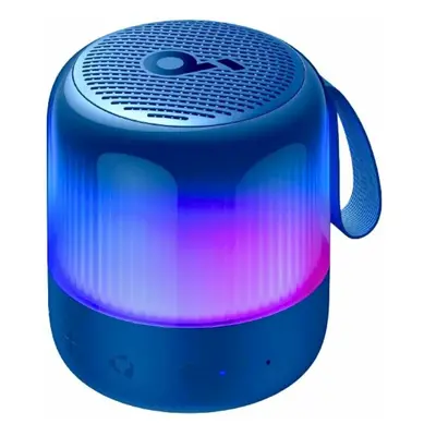 Boxa portabila wireless Anker SoundCore Glow Mini, 8W, Autonomie 12H, Sunet 360°, IP67, Albastru