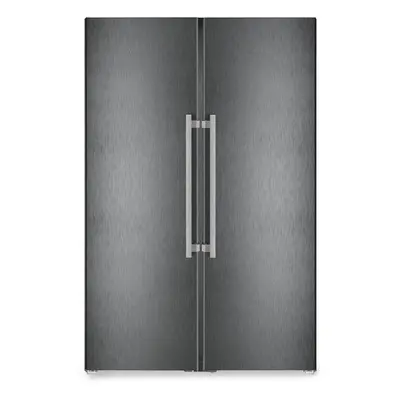 Frigider Side by Side Liebherr XRFBS Peak BioFresh NoFrost 663L, 185.5CM, Inox, Negru