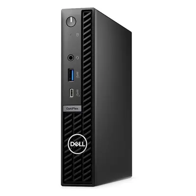 Desktop PC DELL OptiPlex MFF, Procesor Intel® Core™ i3-14100T 2.7GHz Raptor Lake, 8GB RAM, 512GB