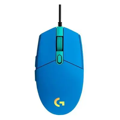 Mouse Gaming Logitech G203 LightSync, iluminare RGB, USB, Albastru