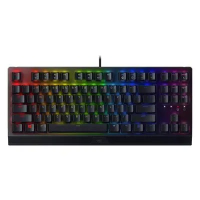 Tastatura gaming mecanica Razer BlackWidow V3 TKL, iluminare Chroma RGB, switch Razer Green, US 