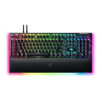 Tastatura Gaming Razer BlackWidow V4 Pro, USB, Razer Green Switch, US Layout, Negru