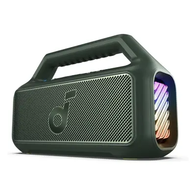 Boxa portabila Anker Soundcore Boom 2, 80W, BassUp 2.0, IPX7, Lumini RGB, Bluetooth 5.3, Verde