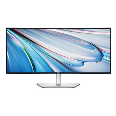 Monitor IPS LED Dell 34.14" U3425WE, WQHD (3440 x 1440), HDMi, DisplayPort, Ecran curbat, Boxe, 