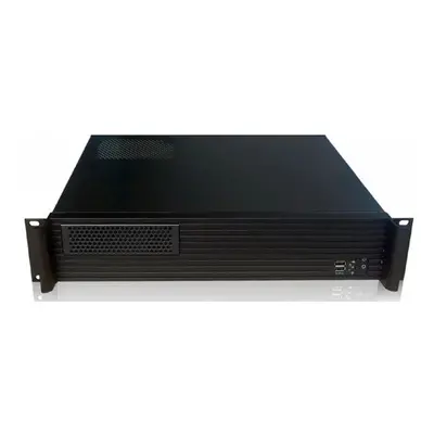 Carcasa server Techly PC mATX / mITX Rack "2U / 400mm, Negru