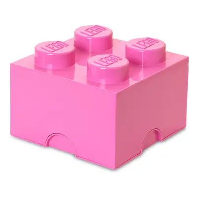 Cutie depozitare LEGO 2x2 roz