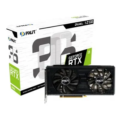 Placa video Palit nVidia GeForce RTX Dual 12GB, GDDR6, bit