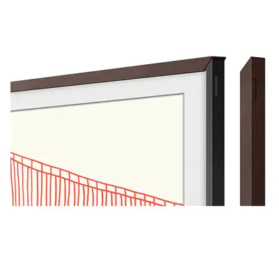 Rama TV personalizata SAMSUNG VG-SCFA55BWBXC pentru The Frame TV, 2021, 55LS03A, maro