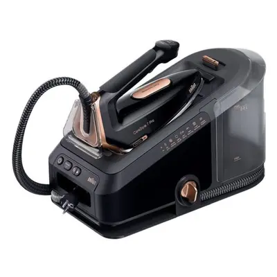 Statie de calcat Braun CareStyle Pro IS7286BK, 2400W, bar, abur variabil 190g/min, jet de abur 6