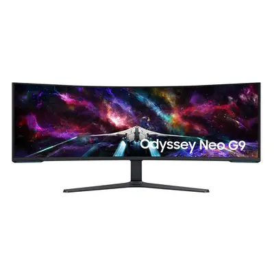 Monitor Gaming QLED Mini LED Samsung Odyssey Neo 57" G95NC, x 2160, HDMI, DisplayPort, Ecran cur