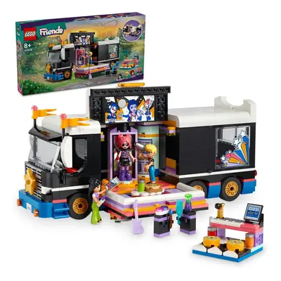 LEGO® Friends - Autocar de turneu pentru staruri pop 42619, piese