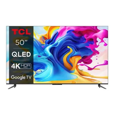 Televizor QLED TCL 50C643, cm, Ultra HD 4K, Smart TV, WiFi, CI+, Negru