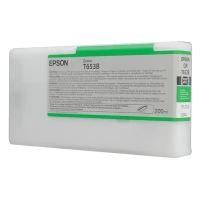 CARTUS GREEN C13T653B00 200ML ORIGINAL EPSON STYLUS PRO