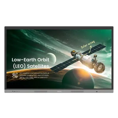 Display interactiv Benq Seria RE03A RE8603A, 86inch, 3840x2160pixeli, Negru