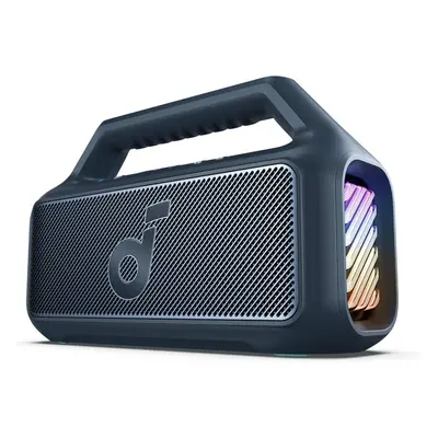 Boxa portabila Anker Soundcore Boom 2, 80W, BassUp 2.0, IPX7, Lumini RGB, Bluetooth 5.3, Albastr