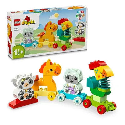 LEGO® DUPLO® - Tren cu animale 10412, piese