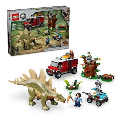 LEGO® Jurassic World - Misiunea „Dinozaur”: Descoperirea unui Stegosaurus 76965, piese