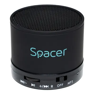 Boxa Portabila Spacer Topper, 3W, Bluetooth, Negru