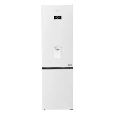 Combina frigorifica Beko B3RCNA404HDW, l, No Frost, Clasa E, HarvestFresh, Slim tank water dispe