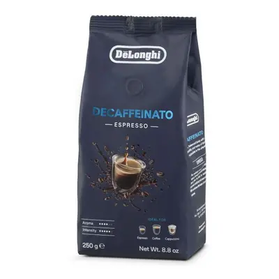 Cafea boabe De'Longhi Decaffeinato Espresso DLSC603 - AS00000174, Greutate 250gr, Prajire medie,