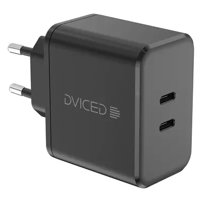 Incarcator retea Dviced DV221010 65W GaN USB-C EU - Negru