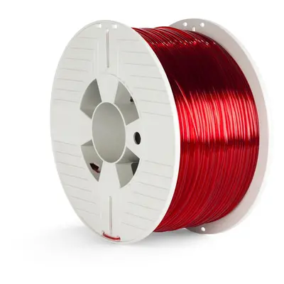 Filament Imprimanta 3D, PET-G, 1.75mm, 1Kg, Rosu transparent