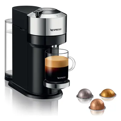 Espressor manual DeLonghi Nespresso Vertuo Next ENV120.C, Chrome