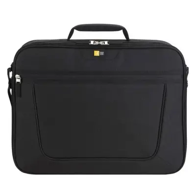 Geanta laptop 17' Case Logic, buzunar frontal, poliester, black 'VNCI217'