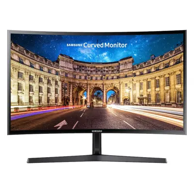 Monitor LED Curbat Samsung LC24F396FHRXEN inch FHD VA 4ms Black