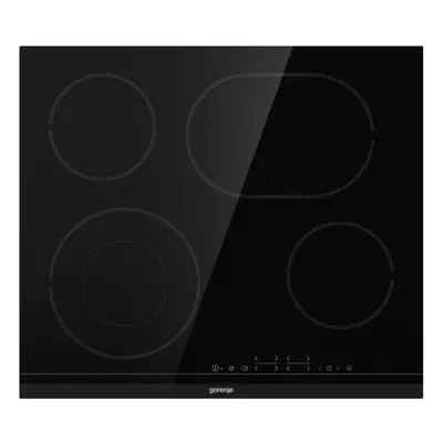 Plita ceramica Gorenje ECT643BCSC, 60cm, zone de gatit, Negru